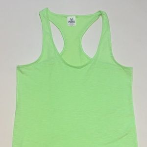 Lime Green PINK Victoria Secret Tank Top